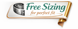 Free Sizing for Perfect Fit
