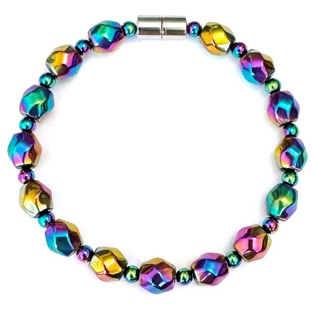 Rainbow Magnetic Bracelet Magnetic Iridescent Bracelets for Women #MHB-419