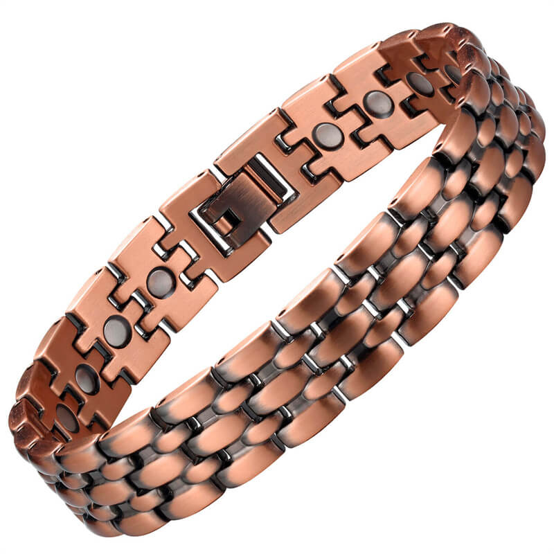 Modern Style Copper Magnetic Therapy Bracelet Men and Women Magnetic Bracelet #CMB033