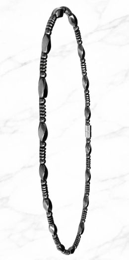 Magnetic Necklace Hematite Beaded Necklaces #MHN422